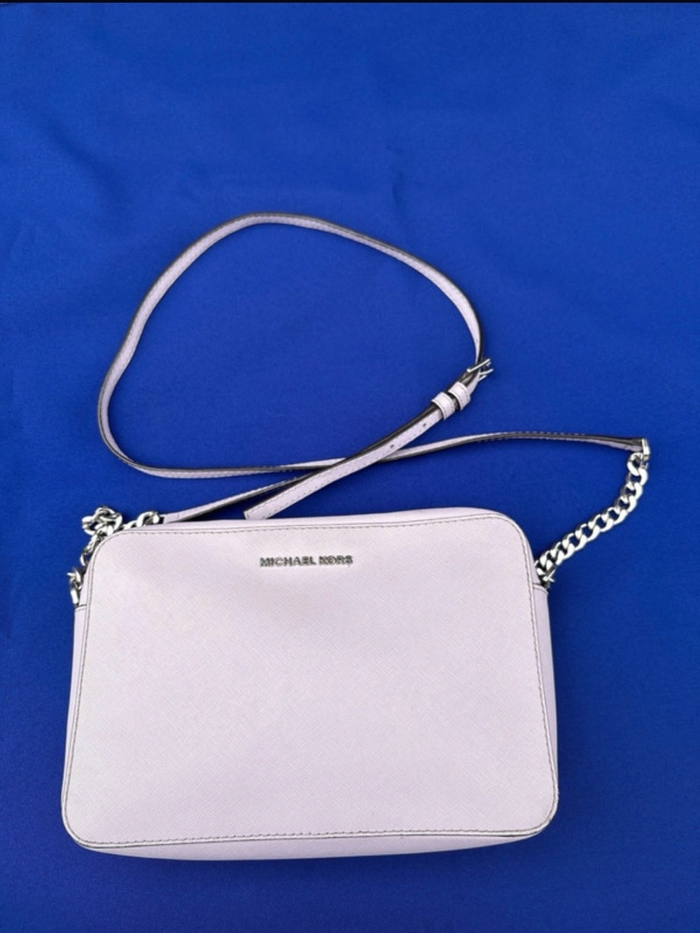Michael Kors Lilac colored Crossbody with Chain Strap